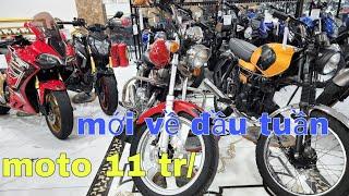 Đầu Tuần moto mới Về rebel cổ điển classic Cafe 11 tr / đủ loại tha hồ lựa | Mỹ motor