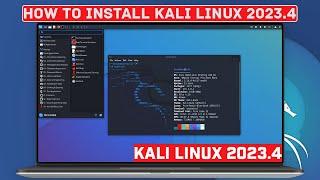 How To Install Kali Linux 2023.4 |  Kali Linux 2023.4