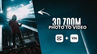 3D Zoom Effect | Capcut & VN Video Editing Tutorial | Marufa's Tech