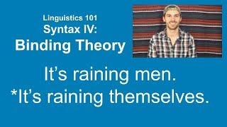 Syntax IV: Linguistics 101 [Video 8]