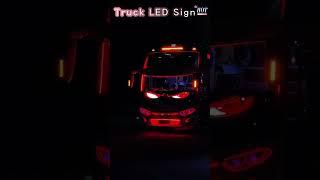 Truck USB LED Scrolling Message Sign Matrix Soft Screen APPControl Programmable Flexible LED Display