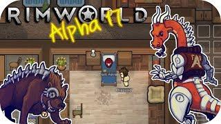 Rimworld Alpha 17 - 8. Epidemic! - Let's Play Rimworld Gameplay