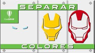 rapida separacion de colores para serigrafia /corel draw