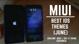 Miui 11 best ios theme for all xiaomi device ( june ) / ios boot animation / new status bar / hindi