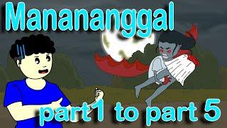 Manananggal  part 1 to 5  |  Pinoy Animation