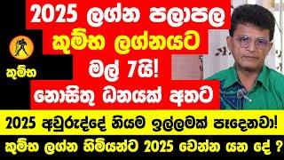 2025 කුම්භ ලග්නයට නම් මල් 7යි! - ධන නිධාන ලැබිලා 2025 අවුරුද්දේ නියම ඉල්ලමක් පෑදෙනවා!