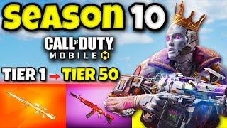 *NEW* SEASON 10 BATTLE PASS MAXED IN COD MOBILE