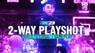 I Took My 2-Way Playshot to The Rec in NBA 2K23!