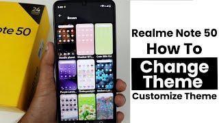 How to Change Theme In Realme Note 50 | Customize Theme