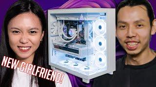 Teaching My NEW Girlfriend How To Build a Custom PC | Also NVIDIA DLSS 3 & Ray Tracing