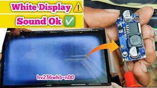 Led Tv White Display Problem | hv236whb-n00