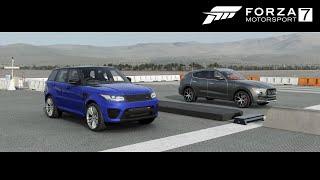 Fm7 Dragrace - Maserati Levante S Vs Range Rover Sport Svr