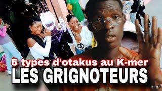 LES ÔTAKUS GRIGNOTEYRS ( 5 Types d'otakus au K-mer  )