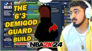THIS 6'3 DEMIGOD TYCENO BUILD IS GAME BREAKING in NBA 2K24! BEST GUARD BUILD! BEST BUILD 2K24 TYCENO