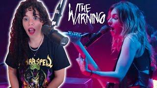 The Warning "Enter Sandman" Metallica Live REACTION | Metal Guitarist Reacts