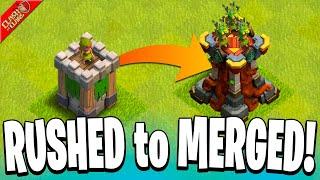 From Rushed to Merged Archer Towers! (Clash of Clans)