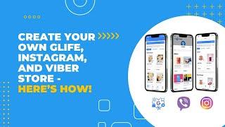 Start Selling on GLife, Instagram, and Viber! | In-App Commerce Store
