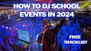 DJ Gig Log | The ULTIMATE Guide for School Dances + Proms