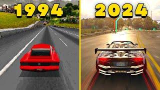 Evolution of Need for Speed Games 1994-2024