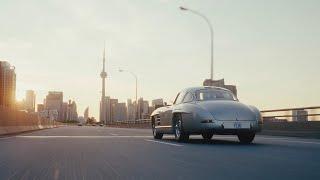 Mercedes Benz 300SL | Morning Drive through Toronto   [8K]
