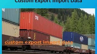 Indian Customs Export Data Provider