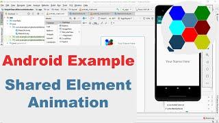 Android Simple Shared Element Animation - Beginner Simple Example