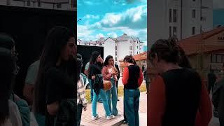 Qarabağ Universitetinin tələbələri Xankəndində.Şuşada hər ev tarixi abidədir.