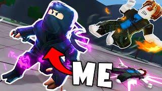 NINJA vs ENTIRE SERVER in Roblox The Strongest Battlegrounds