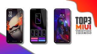 Top 3 MIUI Themes 2021 || Lockscreen Theme | Theme you ever seen