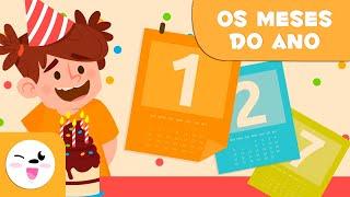 Os meses do ano - Vocabulário para crianças