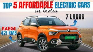 Top 5 Affordable Electric Cars in India 2024 | Budget Electric Cars | Electric Vehicles India