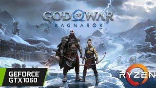 God of War Ragnarök (Patch 2) - GTX 1060 - All Settings Tested - FSR 3.1 FG OFF/ON