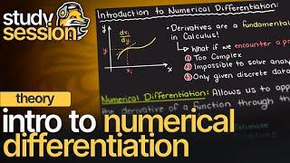 Introduction To Numerical Differentiation | Numerical Methods