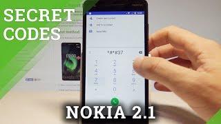 How to Enter Service Mode on NOKIA 2.1 - Secret Codes / Hardware Test Mode