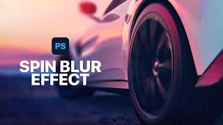 Create a Spin Blur Effect in Adobe Photoshop