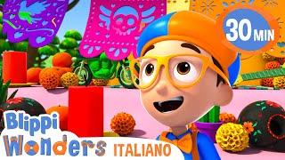 Blippi viene a sapere del "Dia De Los Muertos" | Blippi in Italiano | Video educativi per bambini