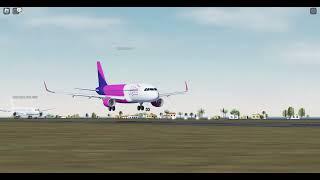 RyanAir style Wizz Air Landing at Gran Canaria - Project Flight ROBLOX