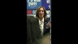 Kamala stops by DNC HQ