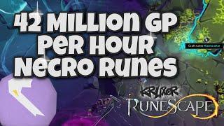 42 Million GP Per Hour! Necrotic Runes - Method, Gear, Techniques - Runescape 3