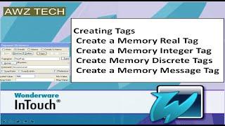 Tags and Tag Features WONDERWARE INTOUCH