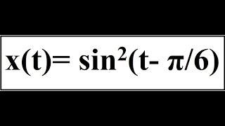 Periodic and Aperiodic Signals | Example 12