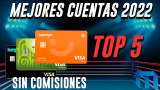 ‼️MEJORES TARJETAS DE DEBITO 2022[CUENTAS BANCARIAS SIN COMISIONES] DIGITALESTARJETA PARA JOVENES