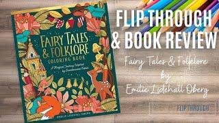 BOOK REVIEW & FLIP THROUGH | Fairy Tales & Folklore by Emilie Lidehall Oberg