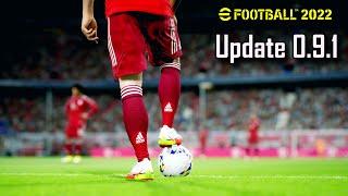  eFootball 2022 - Update 0.9.1 New Gameplay is Better ? PC Ultra Settings 4K Gameplay