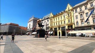 ZAGREB, CROATIA - VIRTUAL CITY WALK - SIGHTS AND STREETS 