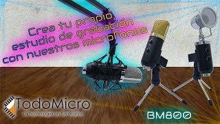 Realiza tus podcast y crea música de manera profesional con nuestro nuevo micrófono