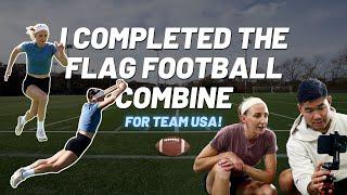 I Completed The Flag Football Combine!