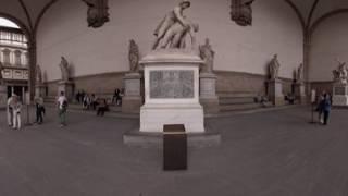 360 video: Loggia dei Lanzi, Florence, Italy