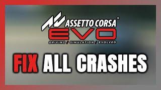 FIX Assetto Corsa EVO Crashing, Freezing, Not Launching, Stuck & Black Screen