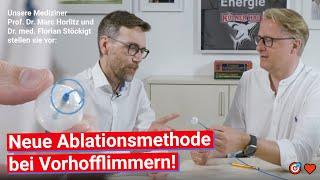 Neue Ablationsmethode bei Vorhofflimmern! | Prof. Dr. Marc Horlitz & Dr. Florian Stöckigt 